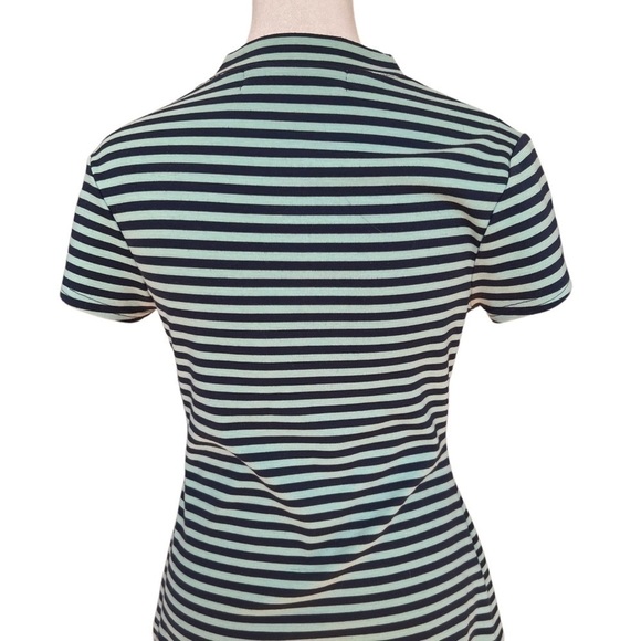 FREE PEOPLE Striped Mock Neck Mini Dress - Picture 5 of 6